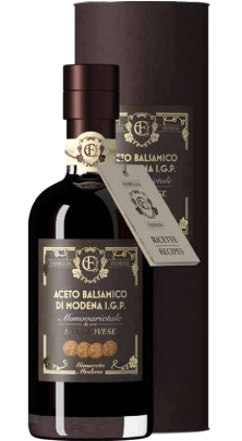 Aceto Balsamico di Modena IGP Monovarietale di uve Trebbiano Famiglia Fiorini
