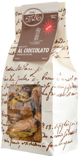 Biscotti al Cioccolato Forno Steno Made in Toscana 500g
