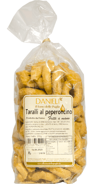 Danieli Taralli al Peperoncino