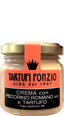Crema con Pecorino Romano e Tartufo Tartufi Ponzio