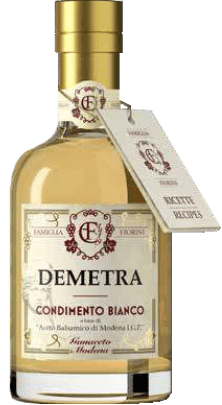 Demetra Condimento Bianco a base di Aceto Balsamico di Modena IGP Famiglia Fiorini