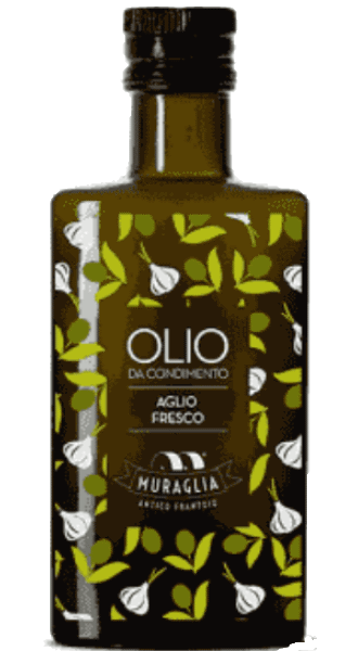 Frantoio Muraglia Olio Extra Vergine di Oliva - mit Knoblauch