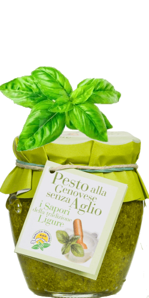 I Sapori della Tradizione Ligure Pesto Genovese Senza Aglio (ohne Knoblauch) 180g
