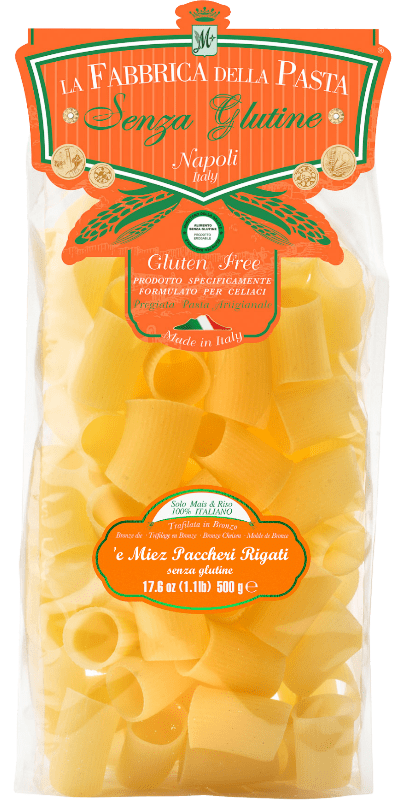 La Fabbrica della Pasta Pasta di Gragnano IGP ´e Miez Paccheri Rigati - senza glutine 500g