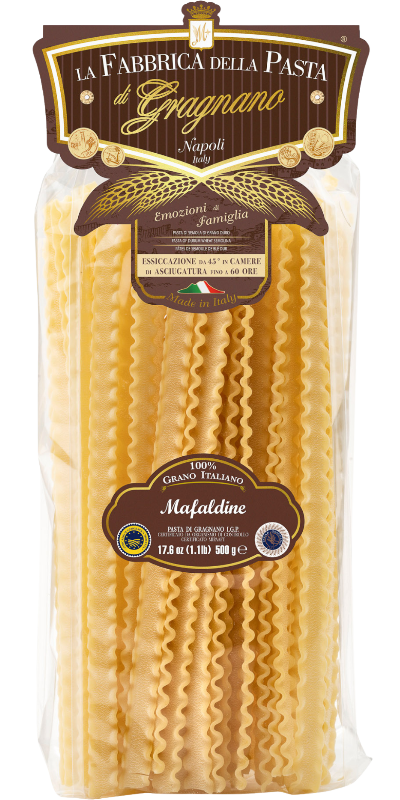 La Fabbrica della Pasta Pasta di Gragnano IGP è Mafaldine 500g