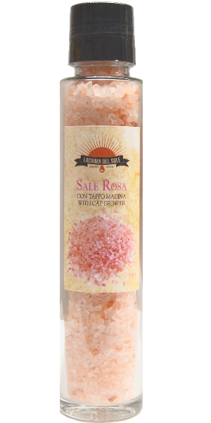 Lacrima del Sole Sale Rosa Rosarotes Salz (Mühle)