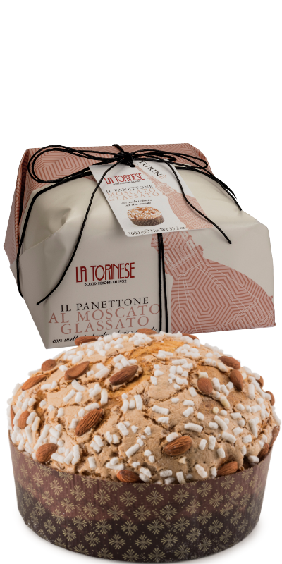 La Torinese Panettone al Moscato Glasato 1kg