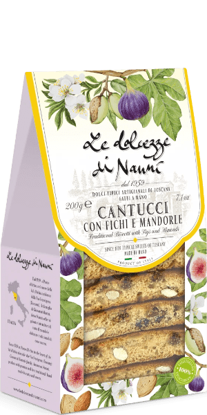 Le Dolcezze di Nanni Cantucci Fichi e Mandorle 200g