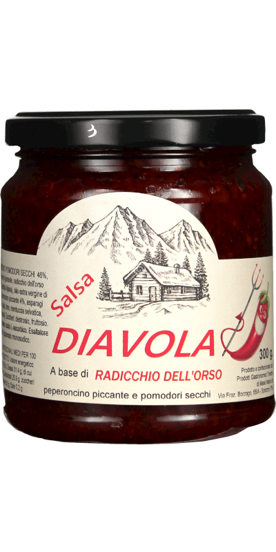 Masé Mario Salsa Diavola Radicchio dell´ Orso 300g