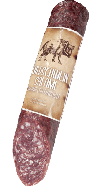 Meraner Metzgerei Wildschweinsalami