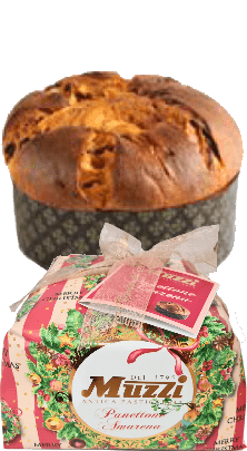 Muzzi Panettone Amarena Merry Christmas 1kg