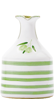 Olio Extra Vergine di Oliva Fruttato Medio Orcio Tonkrug kantig hellgrün Lamantea 250ml