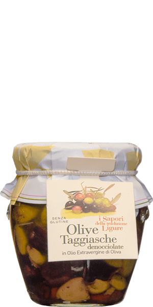 Olive Taggiasche entkernt I Sapori della tradizione Ligure 180g