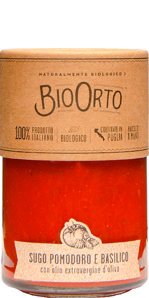 OrtoSugo Pomodoro e Basilico 350g
