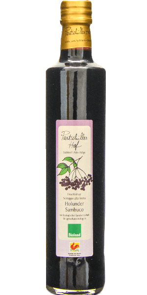 Partschiller Hof Holunderbeeren-Sirup BIO