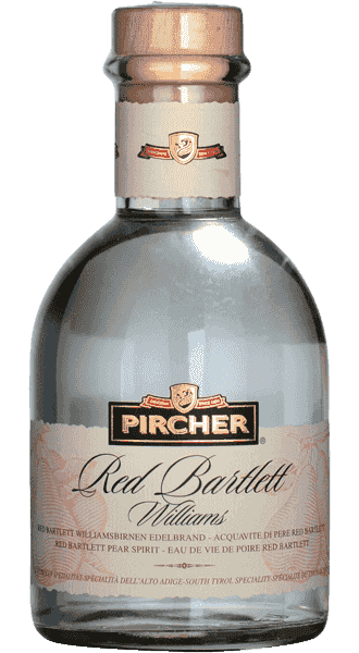 Pircher Williams Red Bartlet- Acquavite di pere rosse Linea Alto Adige