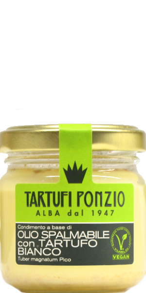 Tartufi Ponzio Olio Spalmabile con Tartufo Bianco