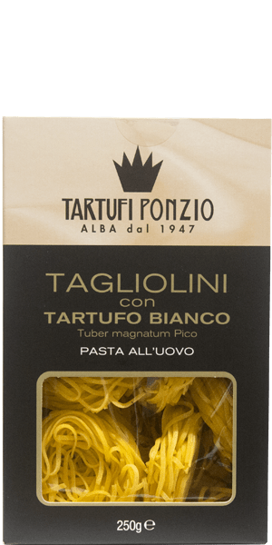 Tartufi Ponzio Tagliolini mit Weißem Trüffel