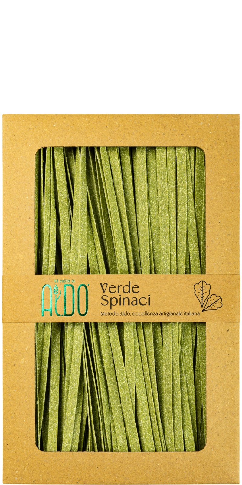 Verde Spinaci Pasta all'uovo La Pasta di Aldo 250g