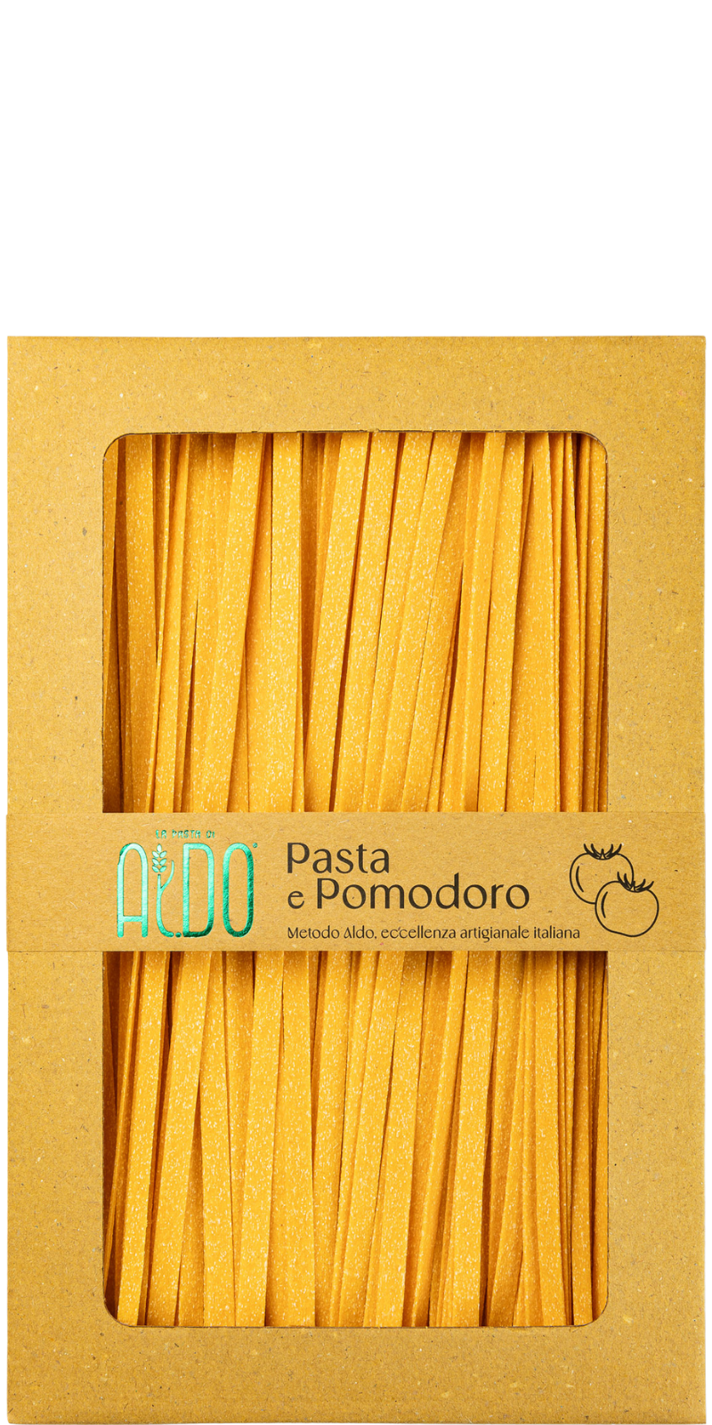 Pasta e pomodoro pasta secca all'uovo La Pasta di Aldo 250g
