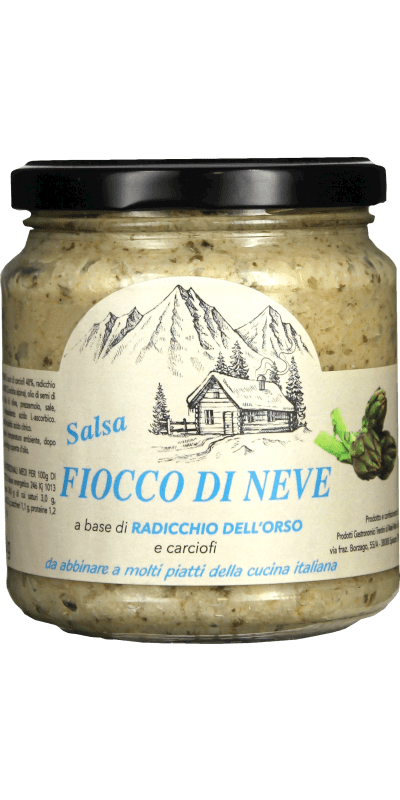 Salsa Fiocco di Neve mit Radicchio dell'Orso Masé Mario