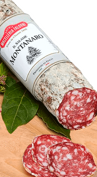 Salame montanaro Macelleria Falorni - Salami Montanaro