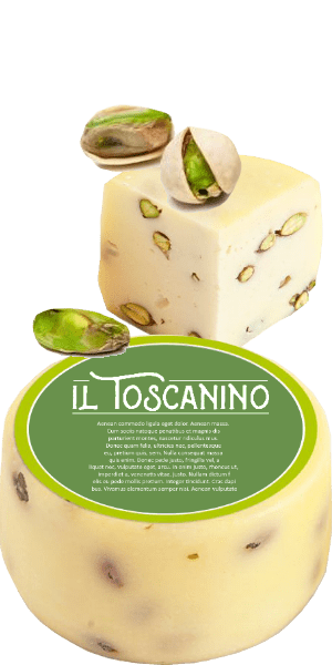 Pecorino al Pistacchio (Pistazie) Il Toscanino