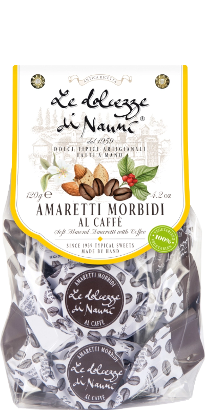 Amaretti Morbidi al Caffè 120g - Le Dolcezze di Nanni