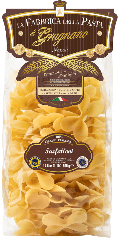 I Farfalloni 500g IGP La Fabbrica della Pasta Pasta di Gragnano